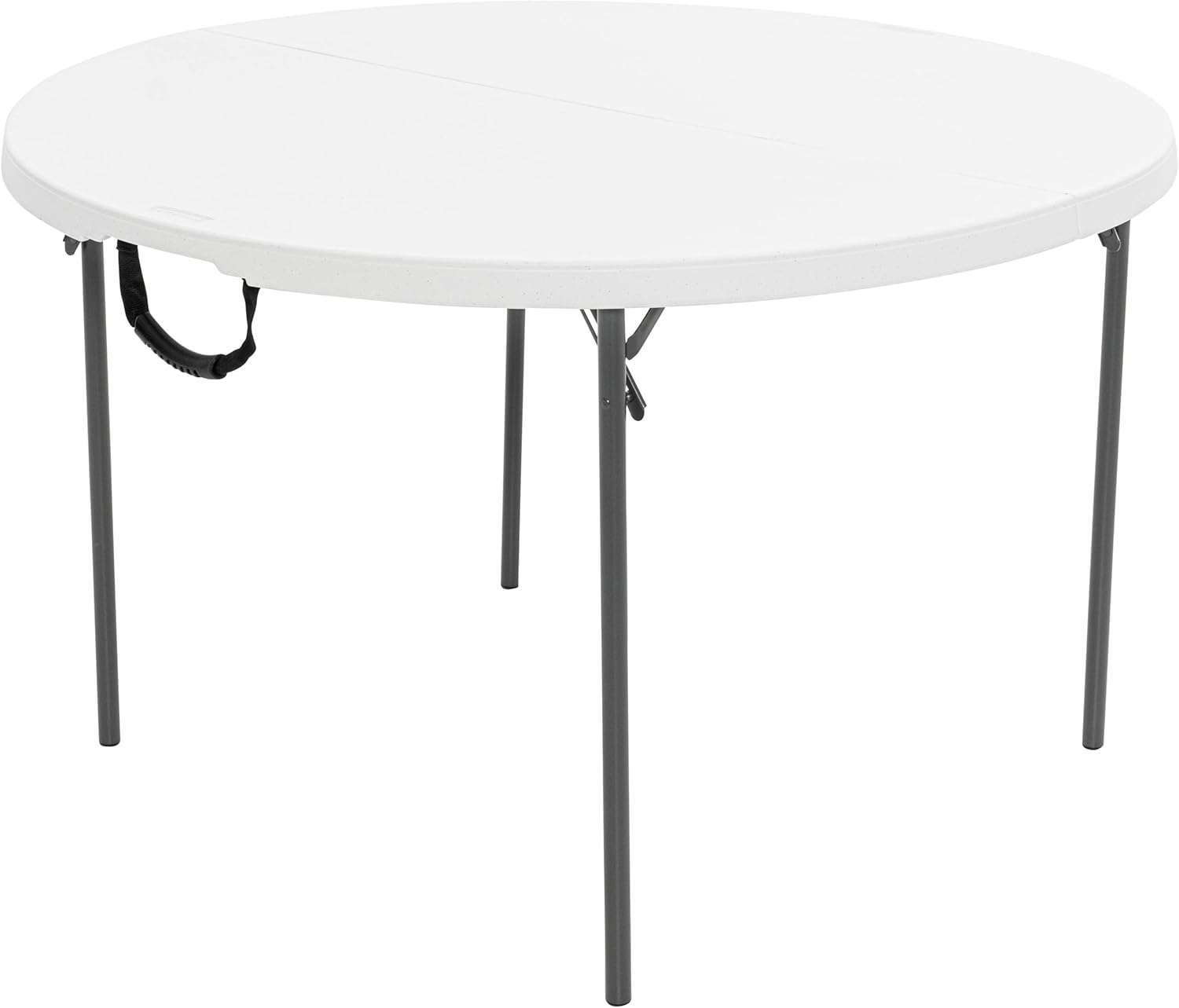 Light Commercial Fold-in-Half Round Table, 4-Foot